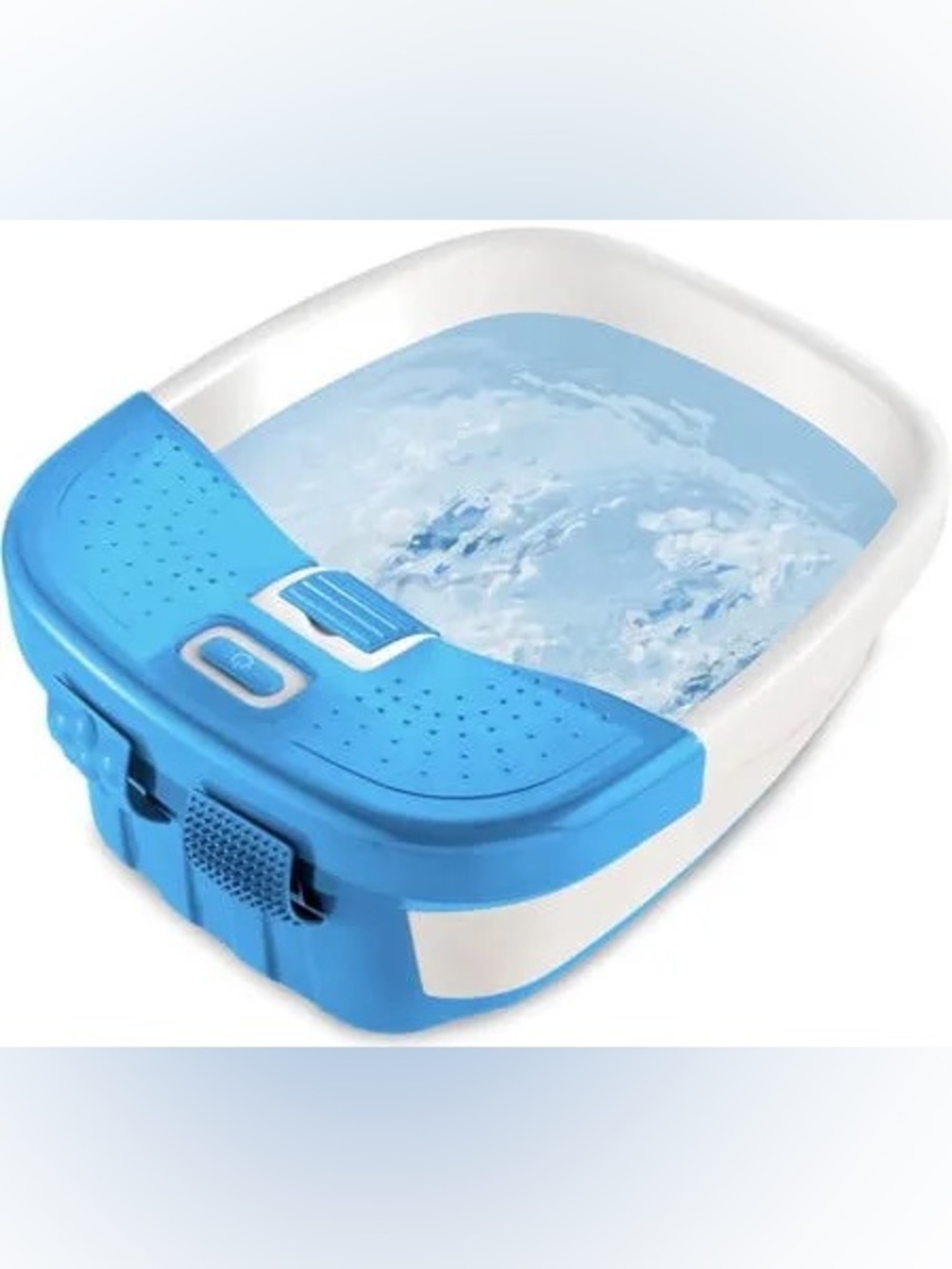 HoMedics BubbleBliss Deluxe Foot Spa Massager Bath With Heat FB-50-THP New